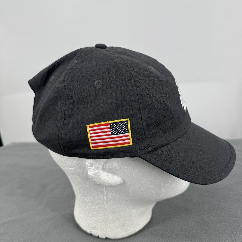 Nike Heritage86 WSU Cougars Tactical Hat Dri Fit USA Flag Black OSFM - Picture 3 of 9